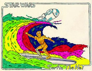 Riding a colour wav